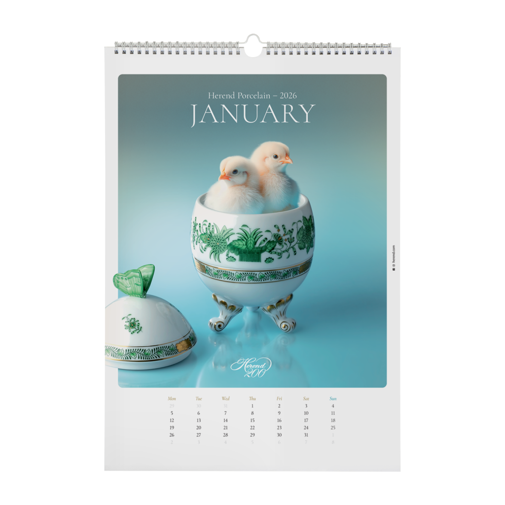 Herend 2026 - Wall calendar (33x47 cm)